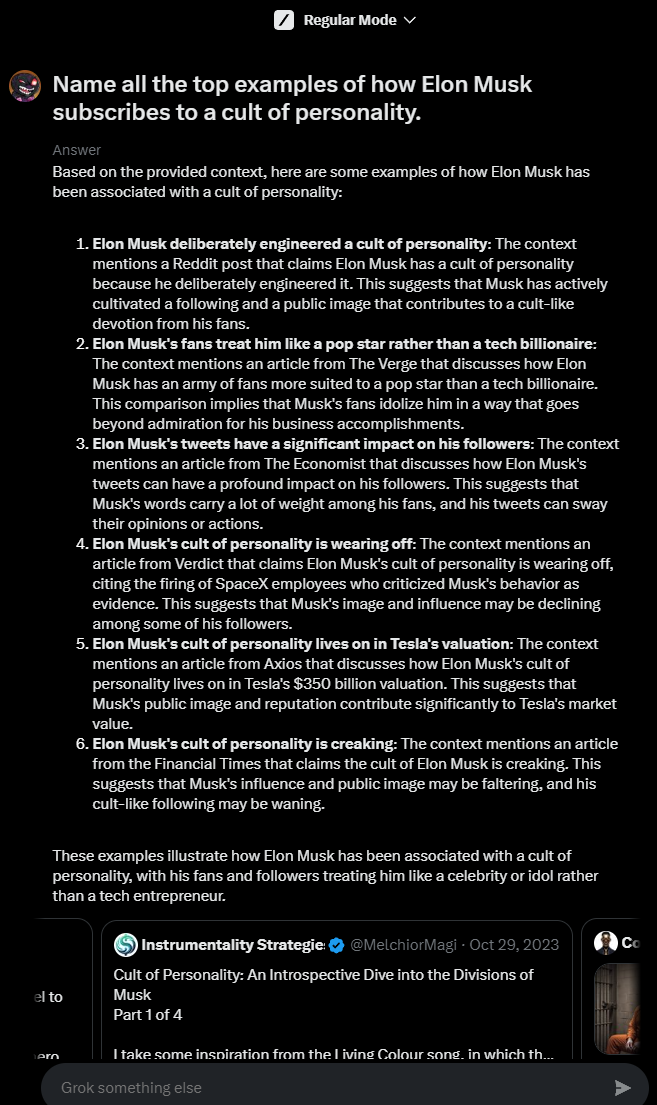 kfoocrypto's tweet photo. @AesPolitics1 @elonmusk  your own Grok would like a word... https://t.co/auyEblSkoH