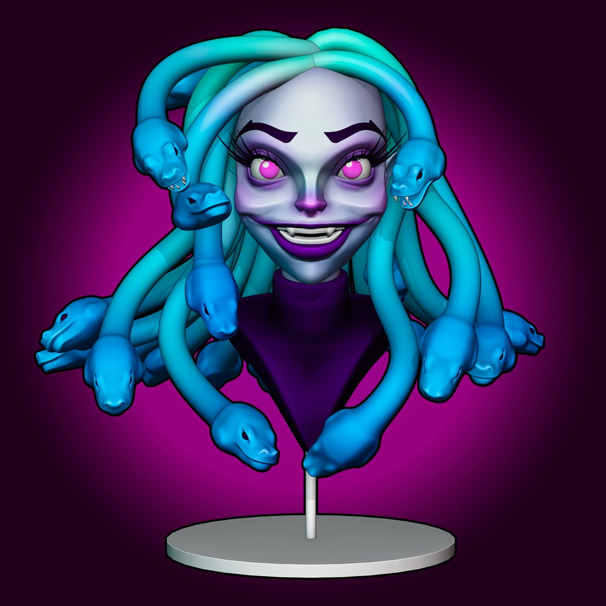 sambamprods's tweet image. Latest sculpt practice
#blender3d #art #3dart