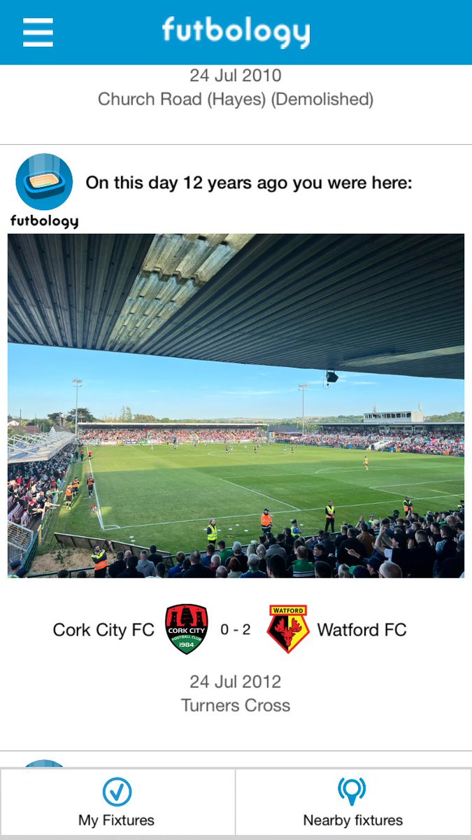 12 years ago was our last European adventure and the start of the Pozzo era. Today is another European adventure but not convinced the next 12 years will be so good