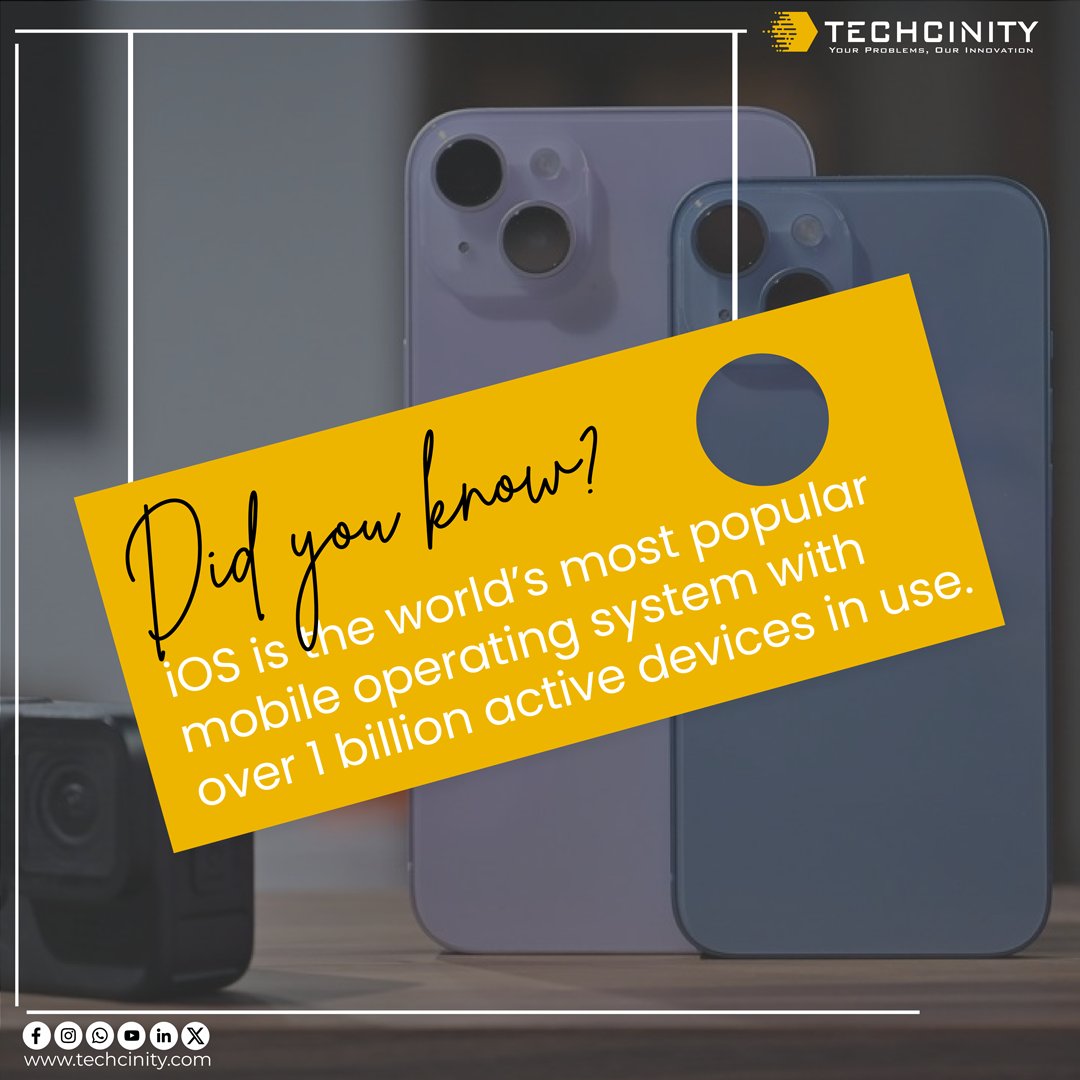 techcinity's tweet image. Join the billions of users on iOS and expand your business reach. Techcinity’s iOS app development services help you tap into this vast market. Boost your business potential with us.

𝐂𝐨𝐧𝐭𝐚𝐜𝐭 𝐔𝐬: techcinity.com/services/ios-a…

#expandyourbusiness #iosuser #iosdevelopment