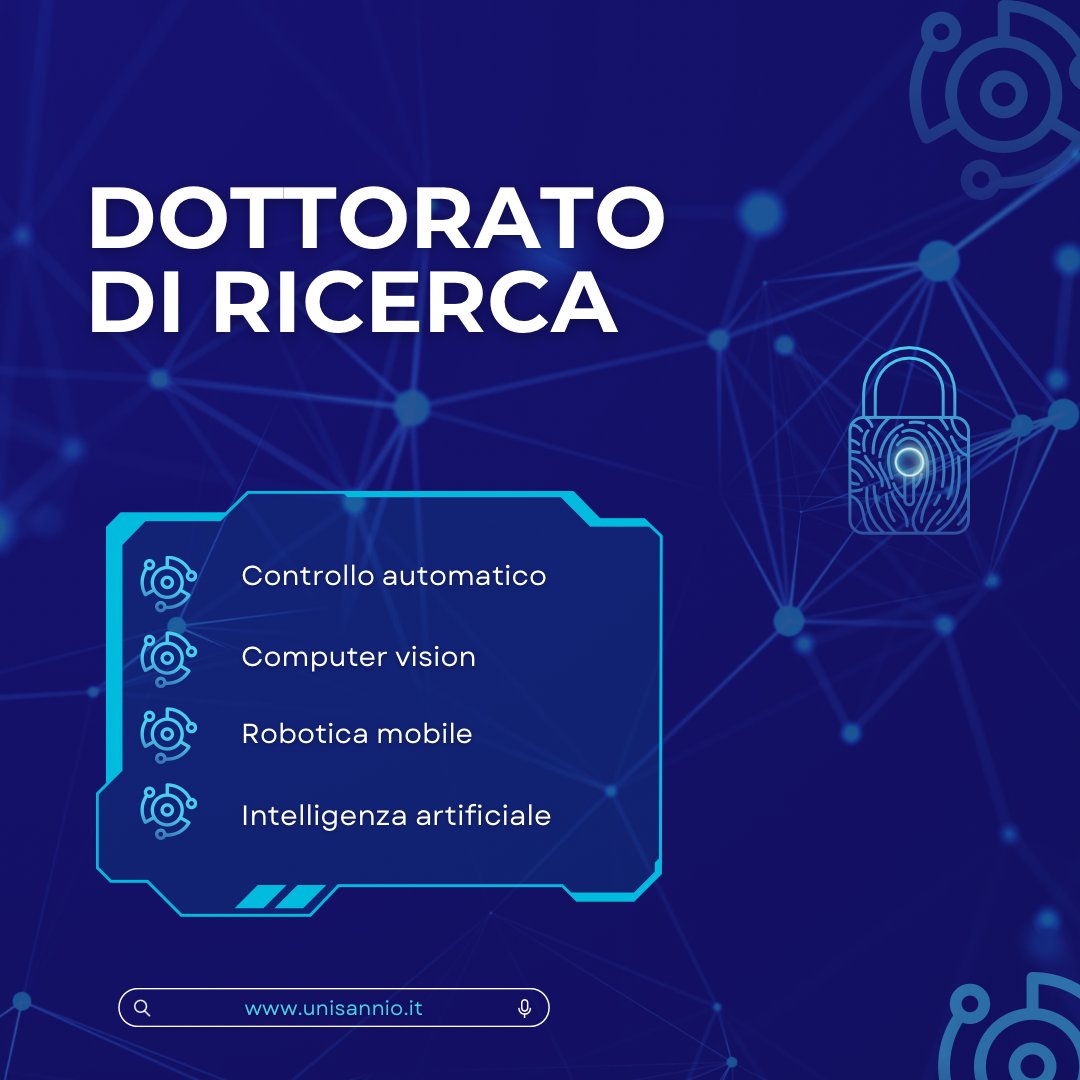 ItalyinRomania's tweet image. @UstaUnisannio 🇮🇹 #Engineering Dept & @mosaicomi is offering a 3 year #PhD position in #AutomaticControl focused on methods & techniques of #ComputerVision applied to #MobileRobotics.
📧 c.delvecchio@unisannio.it
#Automation #ControlEngineering #ArtificialIntelligence #Robotics