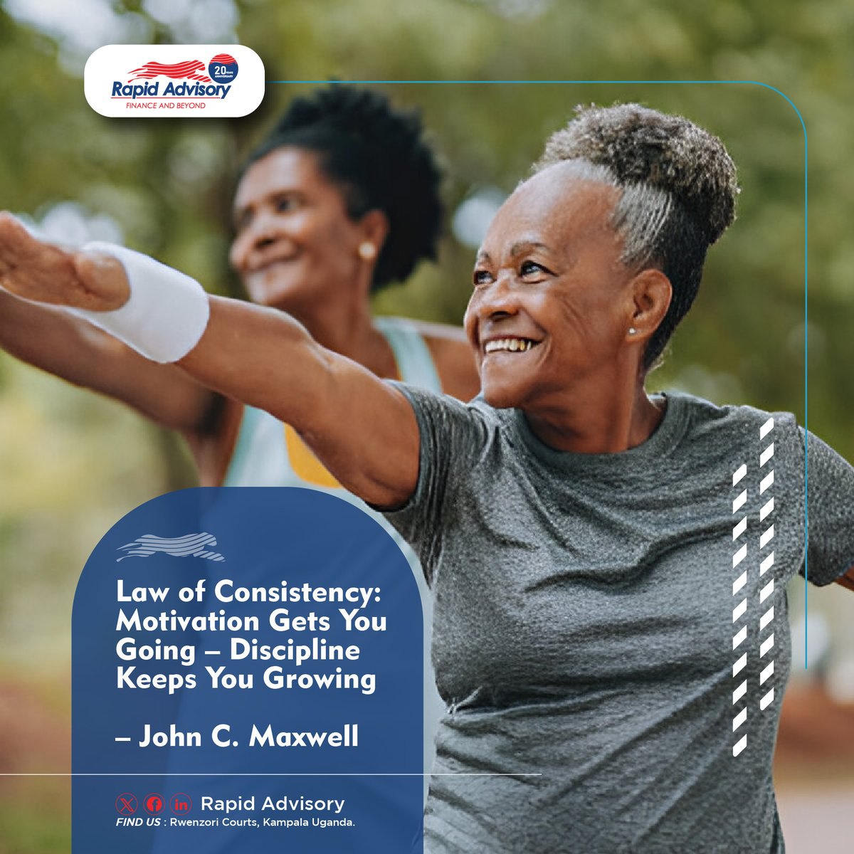 rapidadvisoryug's tweet photo. Motivation sparks action, but discipline sustains growth. Let's cultivate consistent habits for long-term success. Every small step counts towards a bigger achievement. #LawOfConsistency #GrowthMindset https://t.co/XdHmOrIPt1