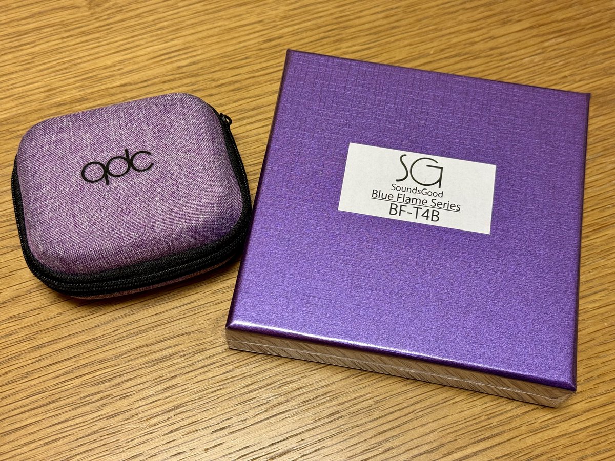 qdc SUPERIOR Rondo Purple用に紫ぽいケーブルないかなと思ってたらお