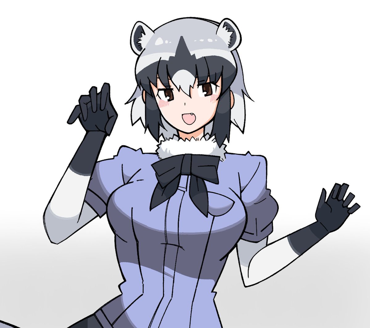 アライグマ(けものフレンズ) 「アライさん」|kit71のイラスト