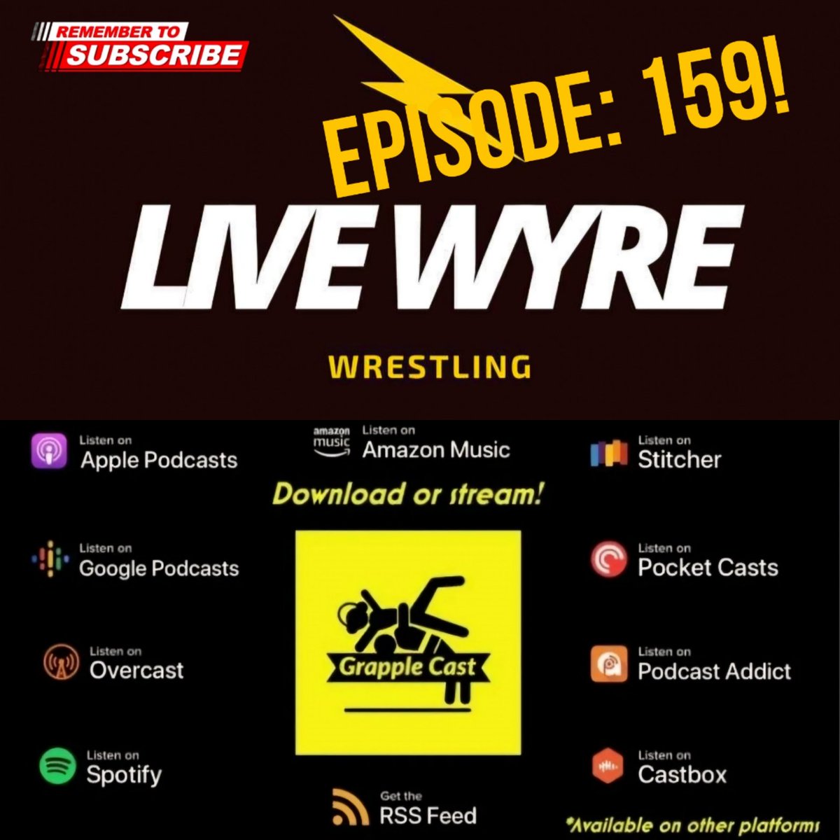 EPISODE 159!

A look into brand new UK promotion <a href="/WyreWrestling/">Live Wyre Wrestling</a> with Dan Murray.

SUBSCRIBE, STREAM AND DOWNLOAD;
open.spotify.com/episode/0QlOWl…

#wwe #wweraw #smackdown #aew #aewdynamite #aewcollision #wrestlingcommunity #wrestling #wrestlingpodcast #podcast #cmpunk #codyrhodes