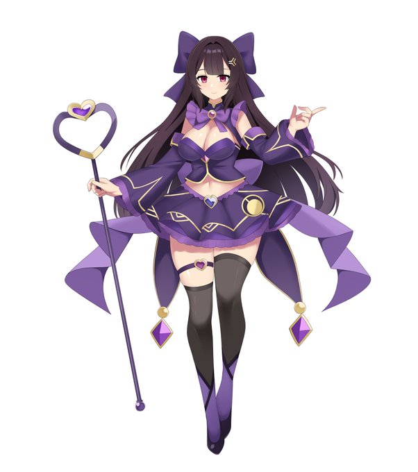 【ヤミマイン】
活躍、強さ、人気など様々な角度から
評価されてランク付けされる
スーパーヒロインランキングにて
一位の座に就くスーパーヒロイン。
『溜まったフラストレーションを爆発させる』
能力を持つ。 