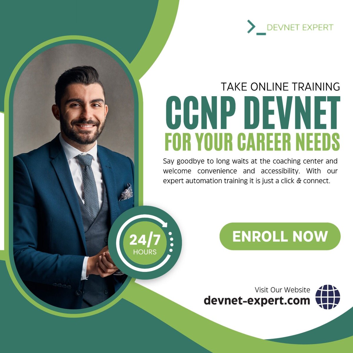 devnetexpert1's tweet photo. 𝗖𝗖𝗡𝗣 𝗢𝗻𝗹𝗶𝗻𝗲 𝗧𝗿𝗮𝗶𝗻𝗶𝗻𝗴 &amp; 𝗗𝗲𝘃𝗡𝗲𝘁 𝗢𝗻𝗹𝗶𝗻𝗲 𝗧𝗿𝗮𝗶𝗻𝗶𝗻𝗴
𝗘𝗻𝗿𝗼𝗹𝗹 𝗻𝗼𝘄: https://t.co/tvaFr5U1P7
𝗖𝗼𝗻𝘁𝗮𝗰𝘁 𝘂𝘀: +91-9582-801-239
𝗘𝗺𝗮𝗶𝗹: info@devnetexpert.com
#CCNAtoCCIEDevNet #IntegratedLearning #NetworkEngineering #CiscoCertifications https://t.co/diUo5rXXzq