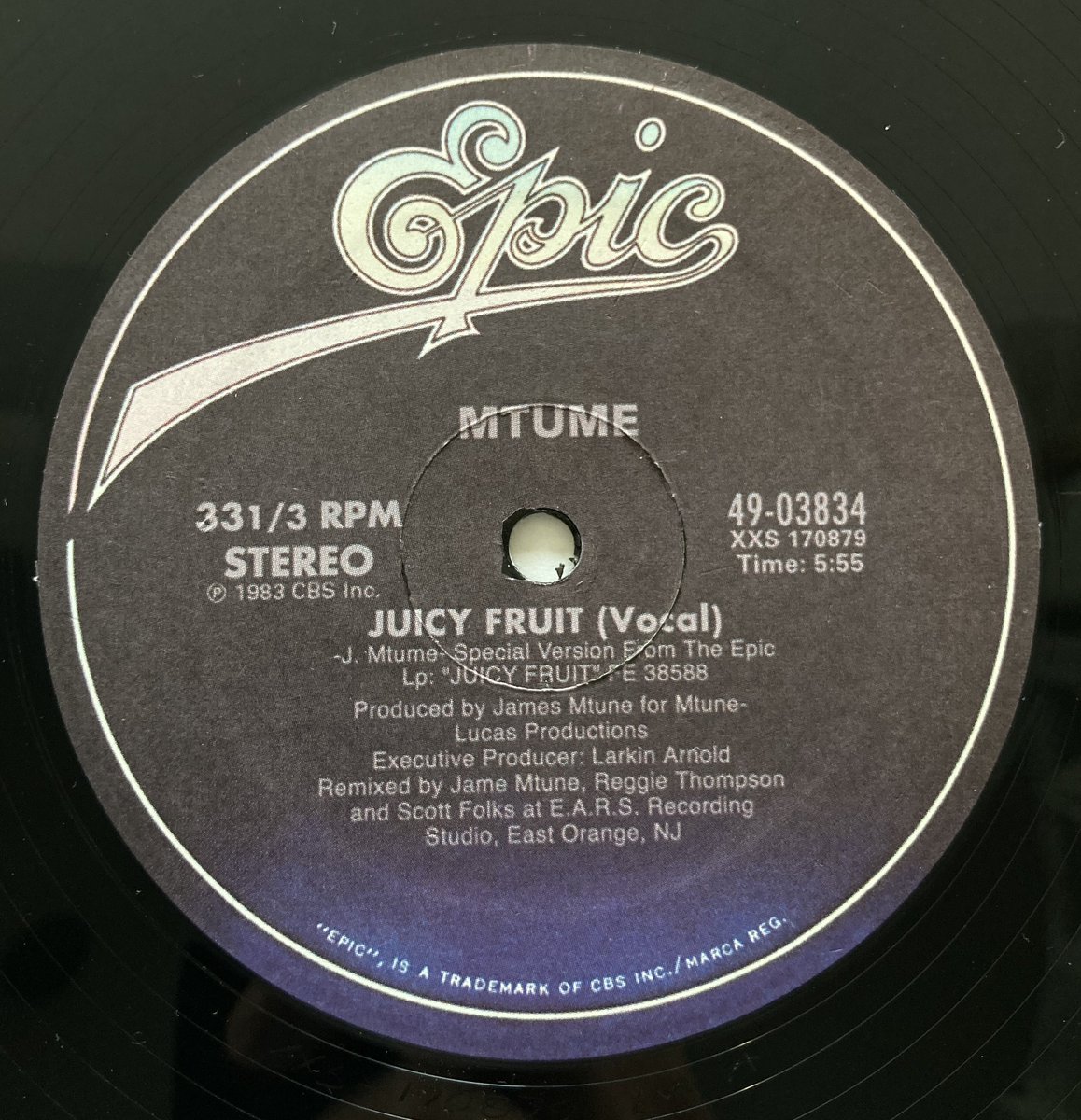 ynr2021's tweet image. MTUME / JUICY FRUIT

US/12”/SAMPLING SOURCE◎

#mtume #juicyfruit #samplingsource #soul #yesterdaysnewrecords #ynr #jazz #record #wax #crates #vinyl #vintage #ジャズ #レコード #newarrivals