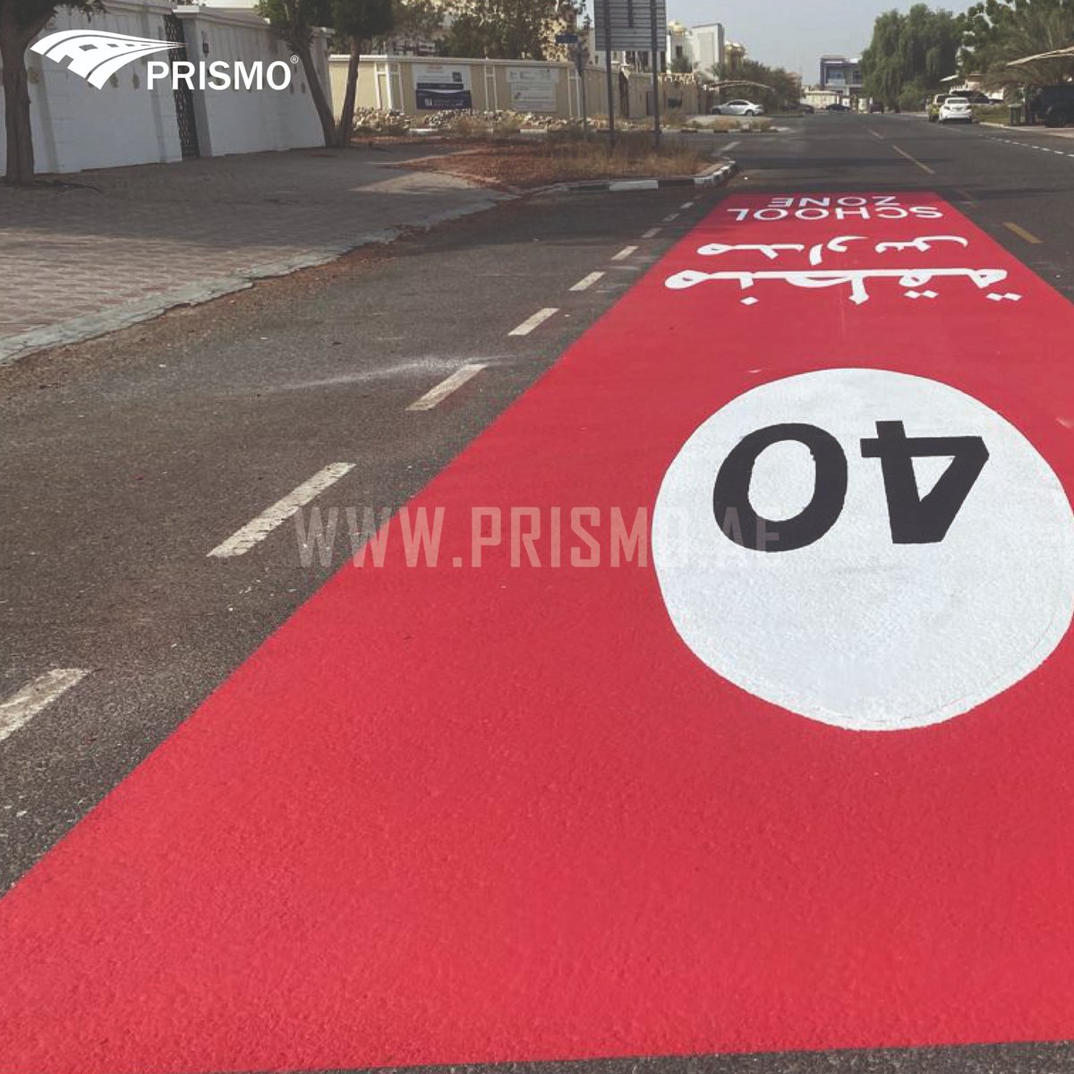 <a href="/GulfPrismo/">PRISMO</a>
Sharing with you our latest collaboration with the RTA on a 2kmma school zone road marking project in Nadd Al Hamer, Dubai.
#PRISMO #SABER #G #INJAZ #RoadSafety #SchoolZone #NaddAlHamer #DubaiProjects #RTA #Prismo #SafetyFirst #Roadmarking