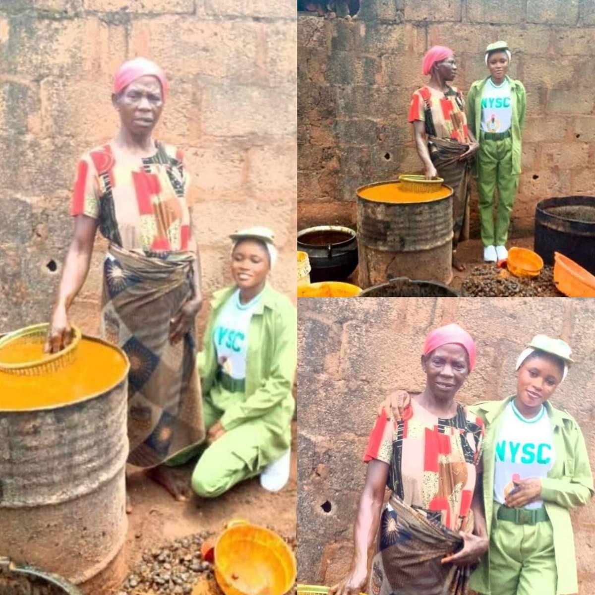 whatsappblog9ja's tweet image. Nígerian Corper Is Not Ashàmed Of Her Widowed Mother As She Publicly Appreciates Her For Selling Palm Oil And Doing Other Menial Jobs To Sponsor Her Through School.

Congratulations to her ❤️❤️❤️❤️

Corpers 1st of August Gistlover Opay Protest GTBank