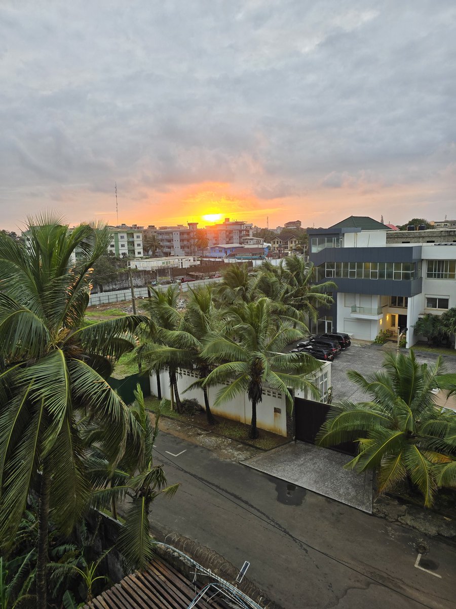 #BeautifulAfrica. Sunrise #Monrovia