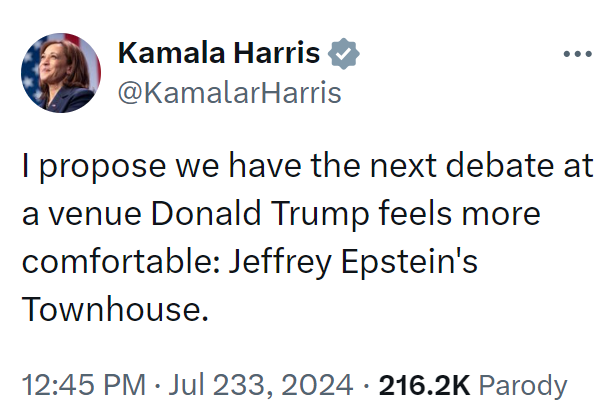 TrueVirgoEnergy's tweet image. I know this is parody but it's funny as fuck! 🤣🤣🤣
#MakeAmericaLaughAgain 
#MALA2024 
#KamalaHarris