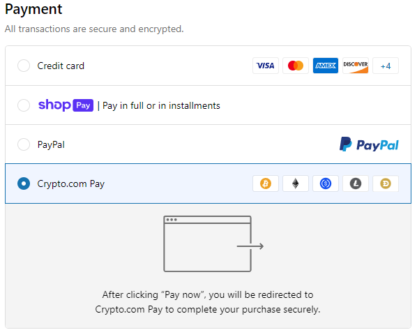 exiliorcoffee's tweet photo. How to buy with #Bitcoin and #CryptoCurrency with @Crypto.com @Shopify

Step #1. Visit https://t.co/f9beNSoGzV 
Step #2. Brows our Products
Step #3. Select "More Payment Options"
Step #4. Select "https://t.co/JvEup5s9PI Pay Option"
Step #5. Pay Now!

#ExiliorCoffee #ExiliorCrypto https://t.co/7juXdhi0Vw