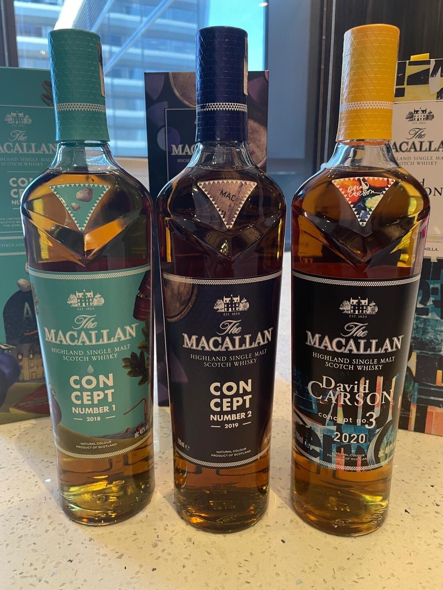 Meihui1128's tweet photo. マッカラン概念シリーズ
3つはすべてスコッチブランドのThe Macallanが発売した一連のシングルモルトウイスキーから来ています

#マッカラン
#ウイスキー https://t.co/5ARababuAP