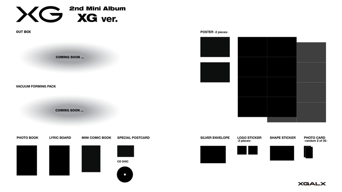 XGOfficial_'s tweet photo. XG
2nd Mini Album
2024.11.08 FRI

Pre-order
💿https://t.co/JobXPEsKg7

XG 2nd Mini Album Special Website
https://t.co/VSruoHF07c

#XG 
#XG_2ndMiniAlbum
#XGALX https://t.co/cqvsBo8owO