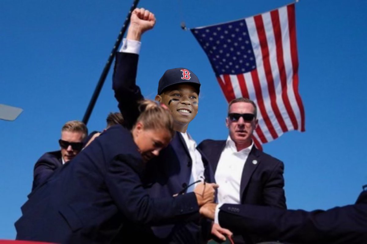 Devers precisely 9 seconds after acting like his season was over.