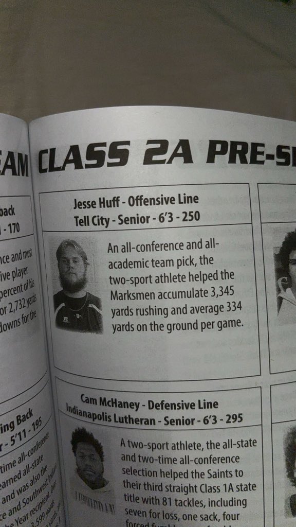 Named along with <a href="/terry_noah36969/">Noah Terry</a> and <a href="/landonterry25/">Landon Terry</a> for 2a pre season all state.<a href="/TellCityFB/">𝚃𝚎𝚕𝚕 𝙲𝚒𝚝𝚢 𝙵𝚘𝚘𝚝𝚋𝚊𝚕𝚕</a>