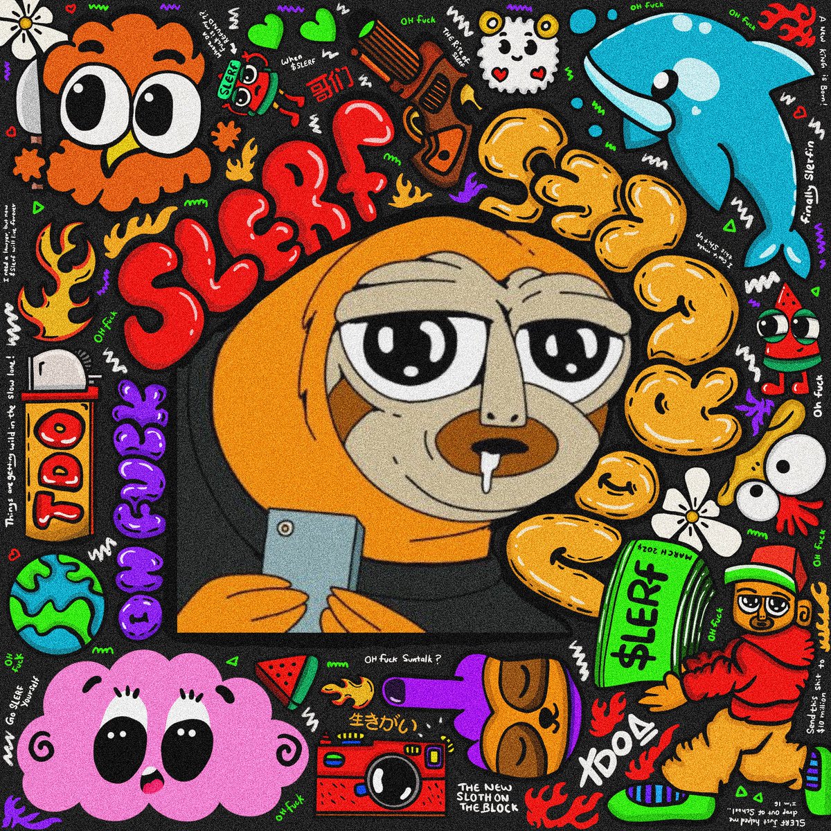 tdooffl's tweet photo. ‘Slerf’ one of my most cherished and acclaimed creations. Crafted at the very beginning of the Slerf movement, it holds the distinction of being one of the earliest works. Celebrated in the @Slerfsol community, it's a rare work of art. 

Buy Now on @foster_protocol 
73.57 SOL https://t.co/m0MnYincRT