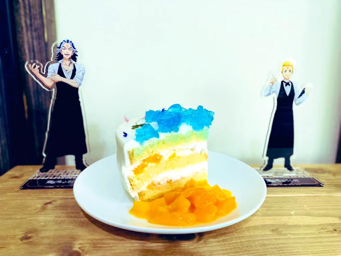 推したちのケーキ頑張って作った!! 