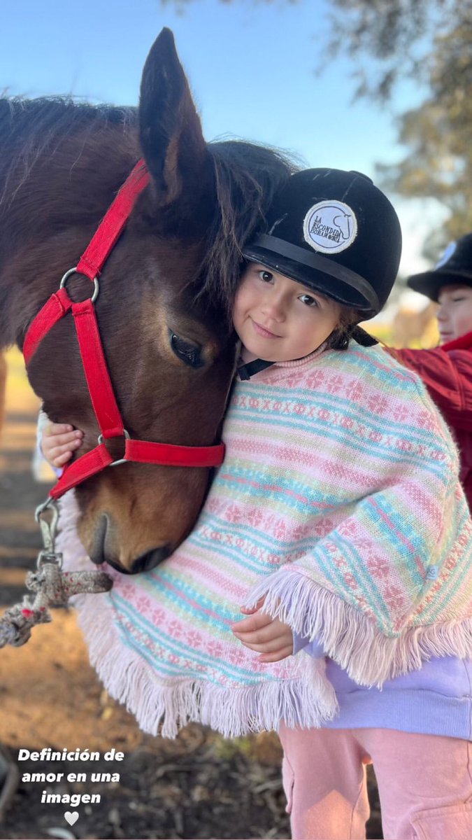 Ella y el amor por los caballos 😍❤️