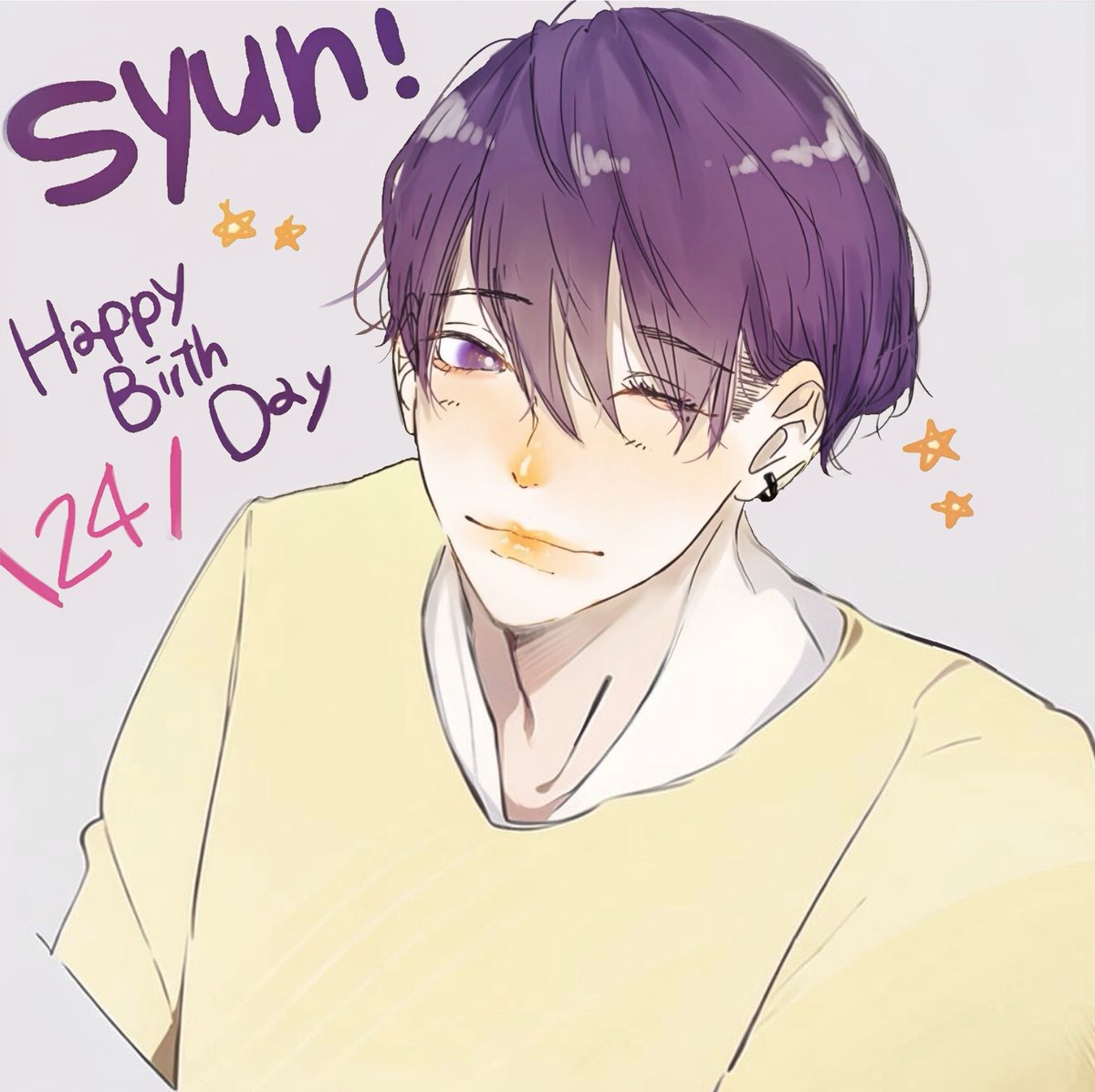 9Ry2b's tweet photo. うおーーー！24歳になりました！
いつもありがとうございます！
これからも仲良くしてくれたらとっても嬉しいです！どうぞよろしくお願いします☺️☺️

そして素敵なイラスト描いてもらいました！せっかくだからここに)ﾉありがとう😭 https://t.co/WgNk26vfn4
