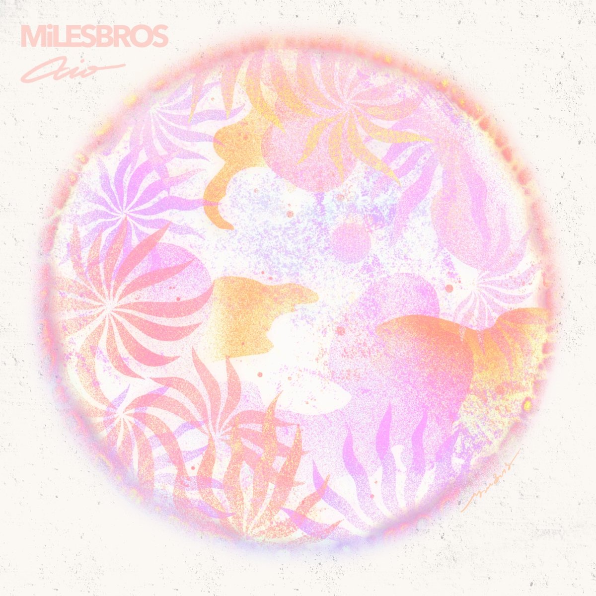 ULTRAVYBEHIPHOP's tweet photo. 【New Release】
MiLESBROS - aio がリリースされました。

各種リンク
https://t.co/P35QkLu91j

@MiLESBROS54 https://t.co/iEEnL9awwe