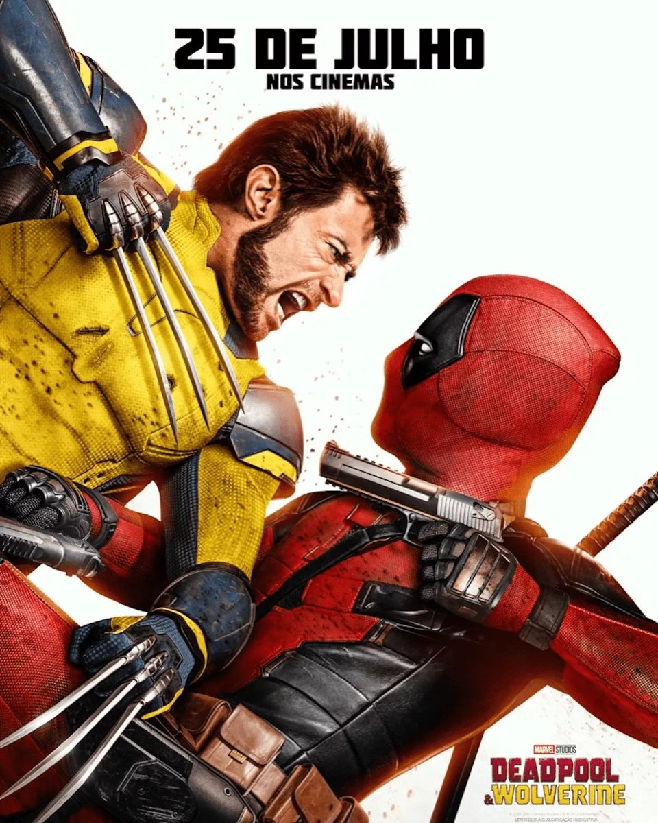 MasterDae_'s tweet photo. Deadpool &amp; Wolverine (2024)

O filme tem muito humor, ação e nostalgia! É bom ver Hugh Jackman de volta como Wolverine, trazendo profundidade. A química dele com Ryan Reynolds é incrível, com muitas participações especiais e referências. Uma experiência divertida e satisfatória. https://t.co/qOizh05Pz0