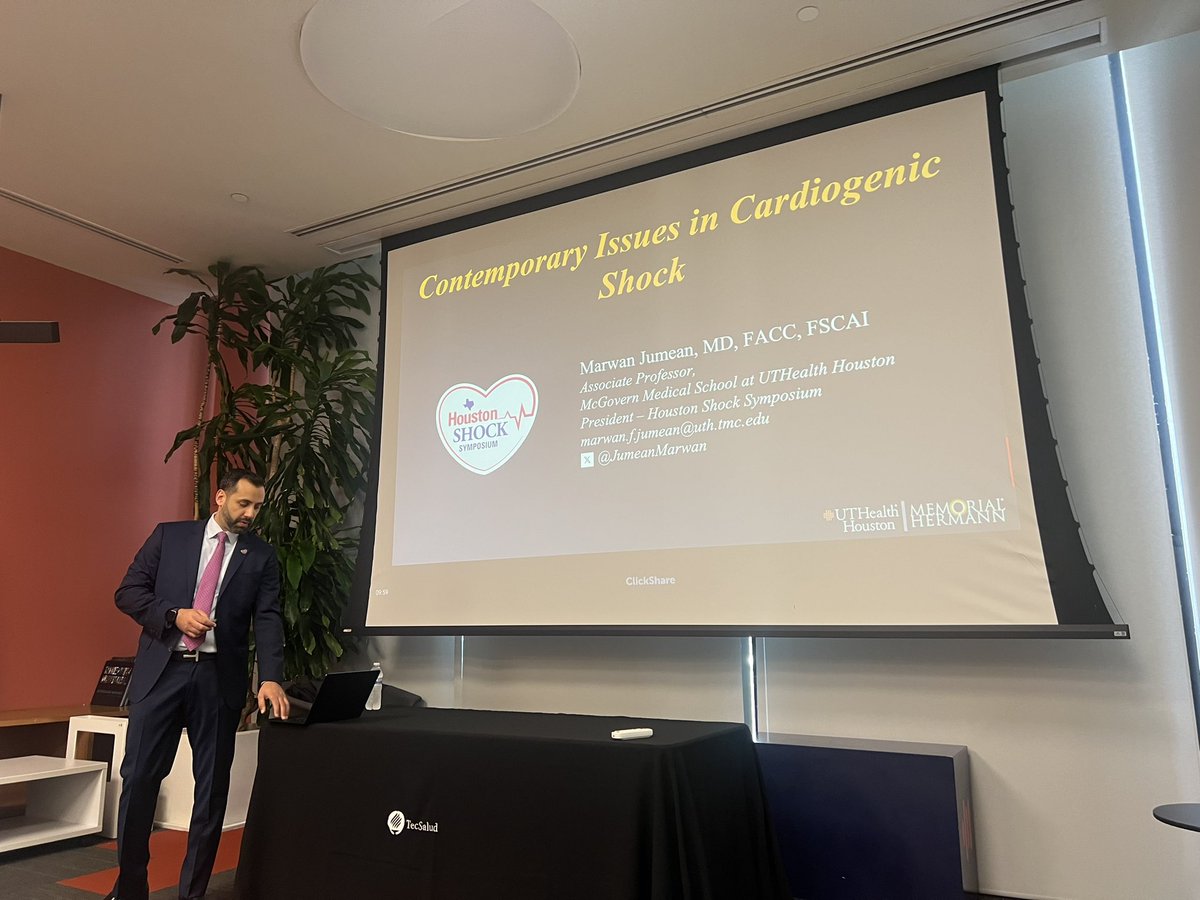 vicentejmzmd's tweet photo. The Great @JumeanMarwan visiting @TecSaludMX for #SHOCKTALKS and
announcing new alliance with @HoustonShockHSS @ErasmoPA @GTorreAmione @TecCardiology 
See you in Cancun! 🫀⚡️ https://t.co/yz9KhC4Nng