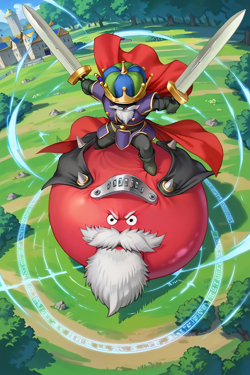 NDonald1123's tweet photo. 闘将⚔️

#スライムジェネラル #ドラクエ #ドラクエタクト #ドラクエウォーク #ドラクエイラスト #stablediffusion #midjourney #AIart #AIイラスト #AIphoto https://t.co/hNPrEGVaa6