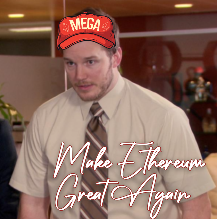 MEGAEthOnX's tweet photo. $MEGA

You can now go to your boss and quit. #ETH #ETF approvals are in and Donald #Trump is now pro crypto!

Join the movement, It's time to Make Ethereum Great Again!

#MAGA $MAGA https://t.co/Jbf9WZXDo6