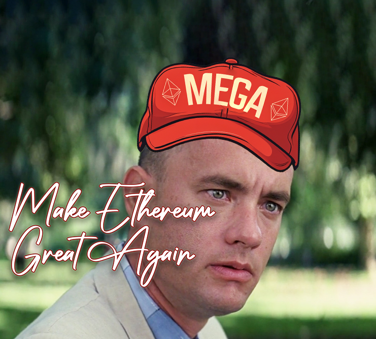 MEGAEthOnX's tweet photo. $MEGA

I am not a smart man, but now that the #ETH #ETFs are approved, I know what #Ethereum is!

BUY FOREST, BUY!

It's time to Make #Ethereum Great Again.

#MAGA $MAGA https://t.co/mTgndSysG8