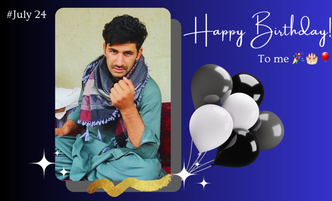 Sadam_Samadi7's tweet photo. نن زۀ ۲۳ کالن شوم کلیزه 💌🎉
#Happy23rdBirthdayToMe🎉🎈🎂🎊 https://t.co/bzghq6mlTo