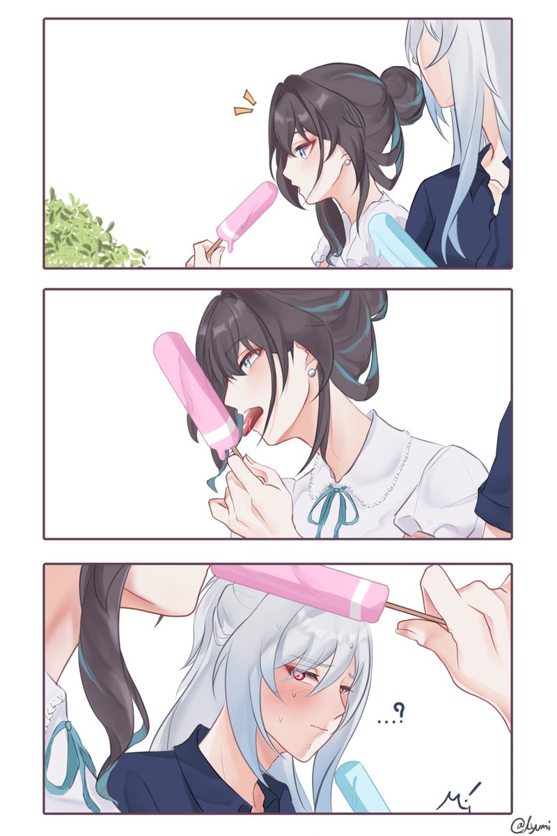 Lunelotte_'s tweet photo. Dating🍦
#ruanliu #RuanMei #Jingliu #HonkaiStarRail #崩壊スターレイル #镜流 #阮梅 https://t.co/G7xsLqK88w