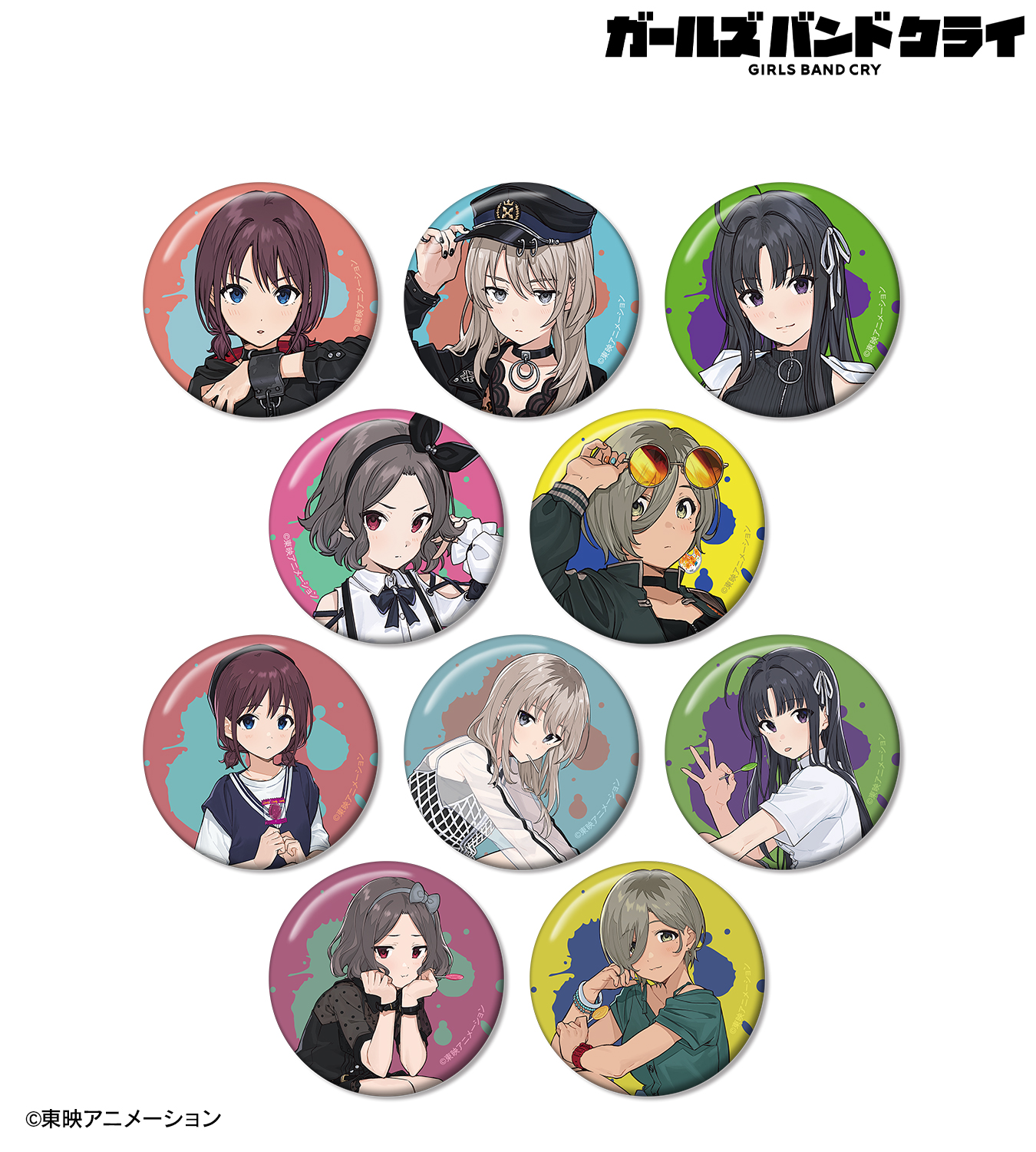 【新品未開封】ガールズバンドクライ　井芹仁菜　トレーナー AMUNIBUS ガールズバンドクライ - 井芹 仁菜 着用トレーナー/レディース