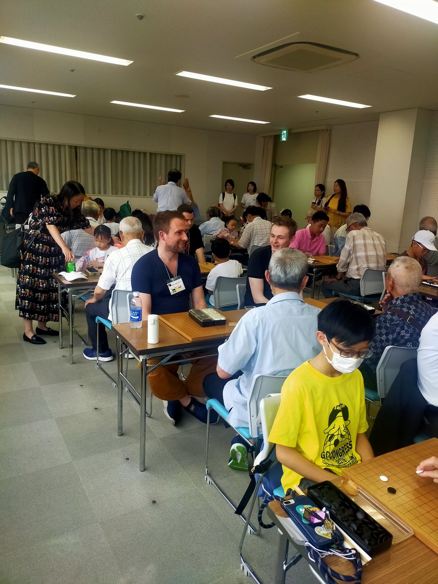 ryo__maeda's tweet photo. 来年はさらにバージョンアップをし開催しようと思っております。　また来年はキャンプ終わりの週末から関西棋院主催で「2025ジャパン碁コングレスin姫路」が開催されます。 https://t.co/uJikjEO9Sr