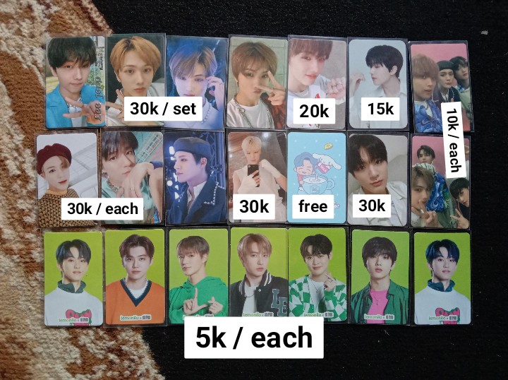 WTS AAB NCT

Take 3 free 1

✅ Freebies
✅ Packing
✅ Keep event with dp
❌ Adm shopee
📍 Banyuwangi, Jatim

Tg wts wtb aab nct dream 127 mark renjun jeno haechan jaemin chenle jisung jungwoo istj glimo Introvert holo hello future resonance tc selca dicon sg21 pink uc 2020 wgu