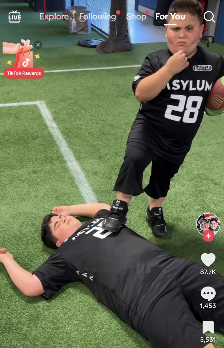 You’re laughing? The rizzler just killed big justice and you’re laughing.