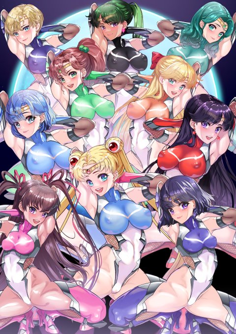 みんなでワキ見せ❣うえぇ～い❣❣(#^.^#)

無料ファンサイト更新したよ❤
「2人はセーラー対●忍❤」(52枚)
(この作品は次の次ぐらいに有料に切り替わります)
(作品自体がバージョンアップします)
(絵柄が変わるけど許してね❤) 