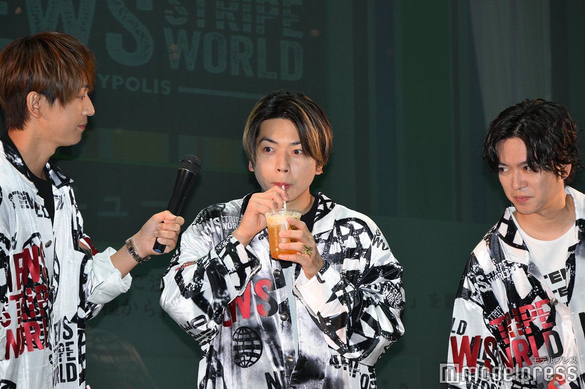 写真追加📸】 NEWS、オリジナル衣装で会見登壇✨️ 東京ジョイポリスと