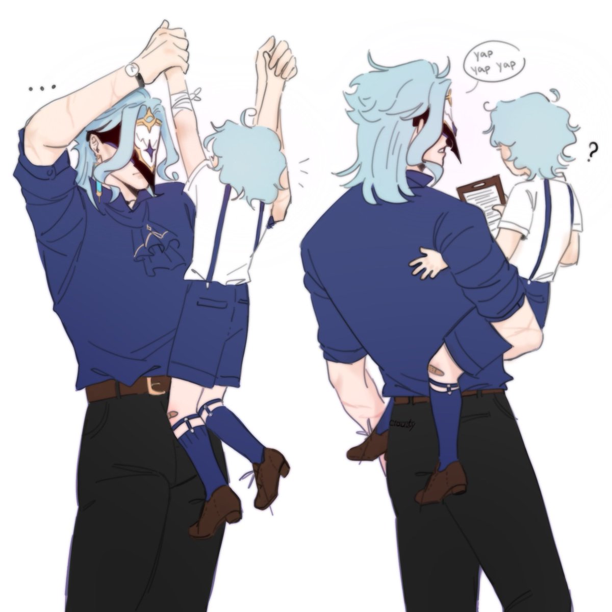 uploading dotto and zandik on here now #Dottore #Genshin