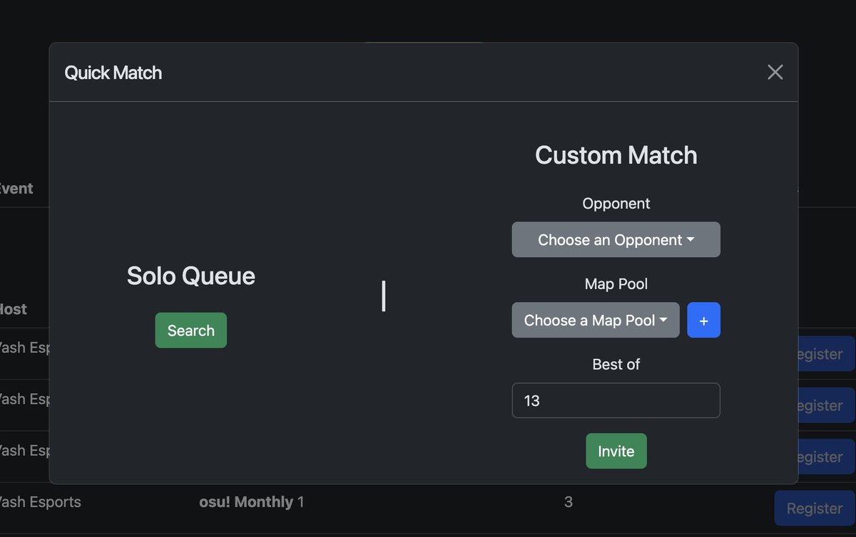 vashesports's tweet image. Solo queuing is here!

Simply join the queue and... that's it!

You will automatically be paired with a player of a similar skill level, along with an appropriate map pool for both of you