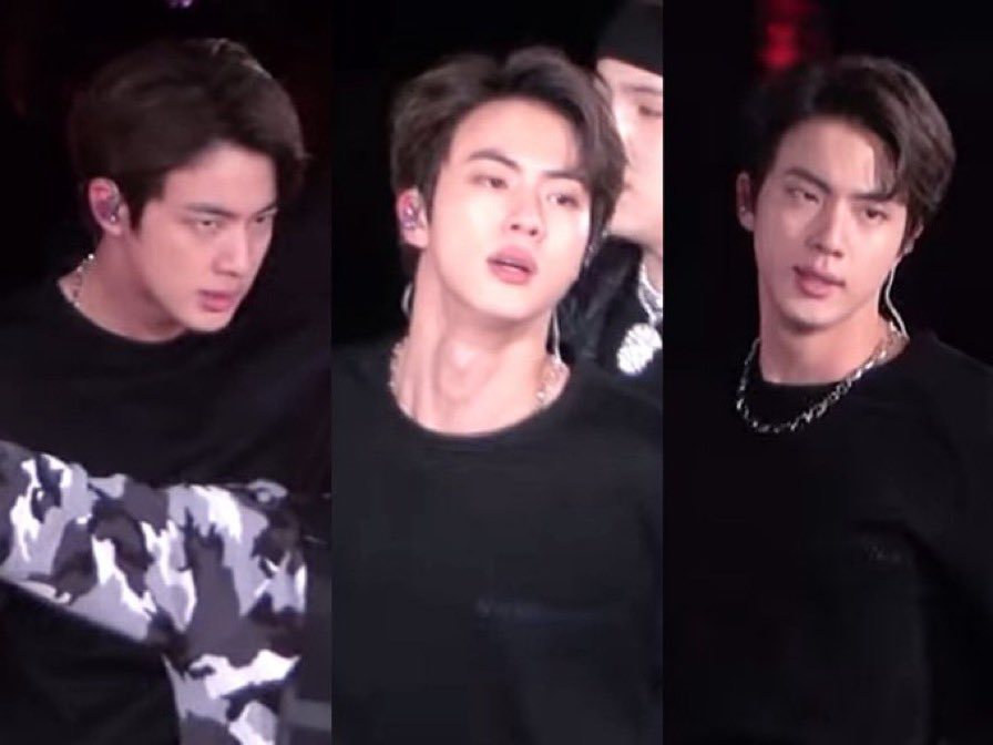 Love_Jinnei's tweet photo. #Jin 🐹🩷

Jin in black ⭑ ָ֢  🖤
#방탄소년단진 #BTSJIN #JIN @BTS_twt #WeLoveYouJin #SEOKJIN https://t.co/BNs4vmsjHB