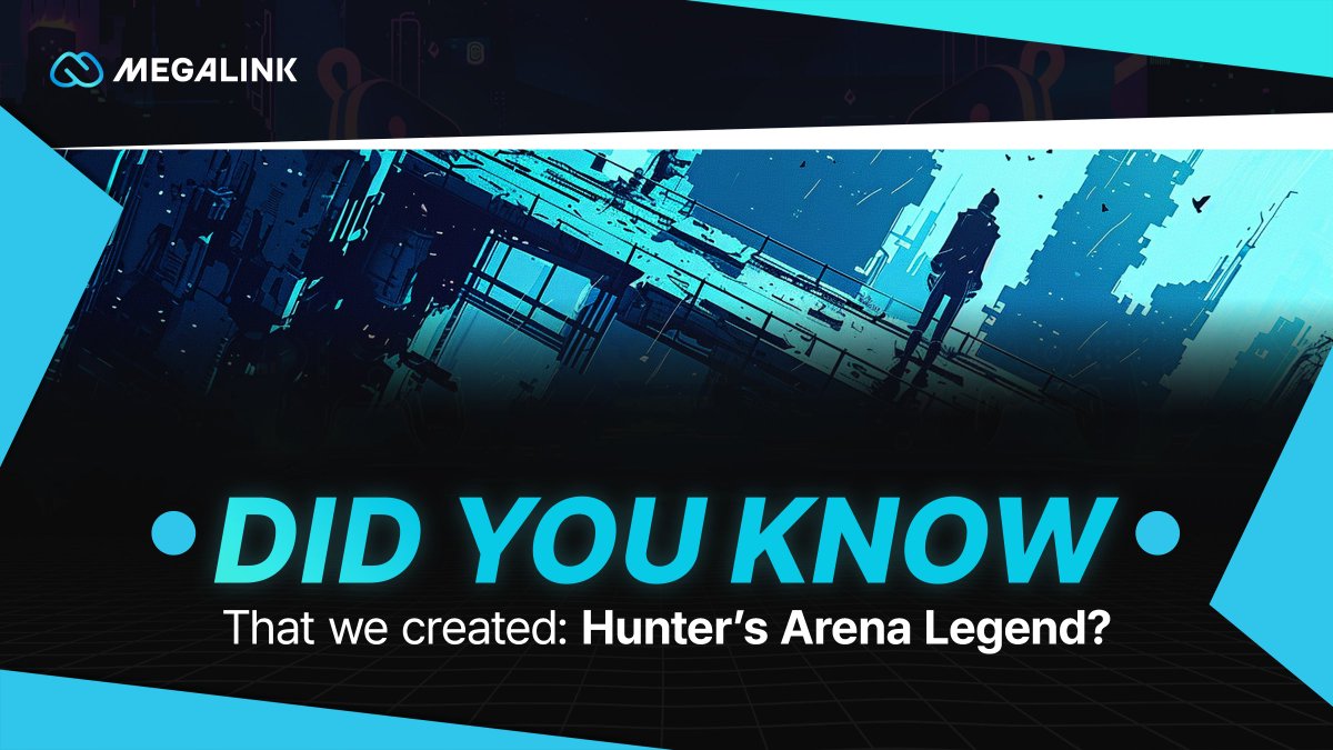 MegalinkMG8's tweet photo. 🎮Did you know: #Megalink is the brains behind Hunter’s Arena Revolution!  

⭐️Experience our legacy of next-level gaming. What’s your favorite memory from the game? 

#HuntersArena #GameFi #Web3 https://t.co/5m1XCs8pRO