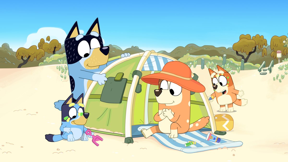 Official Bluey TV tweet media