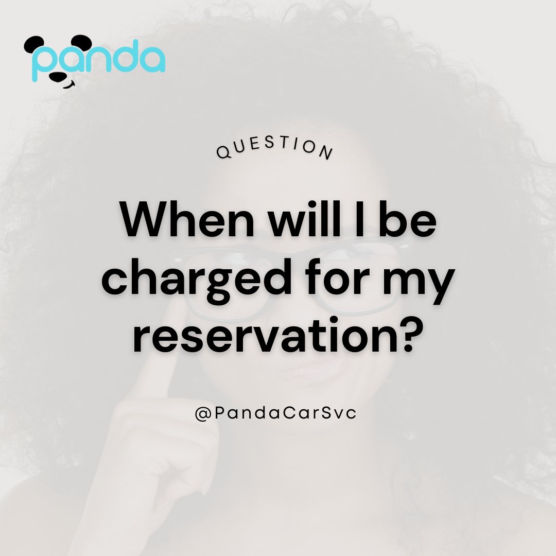 pandacarsvc's tweet image. Rest assured, your card won't be charged until the day of service. For roundtrip bookings, the full reservation amount will be billed on the day of your first trip.

#privatecarservice #professionalcarservice #orlandoflorida