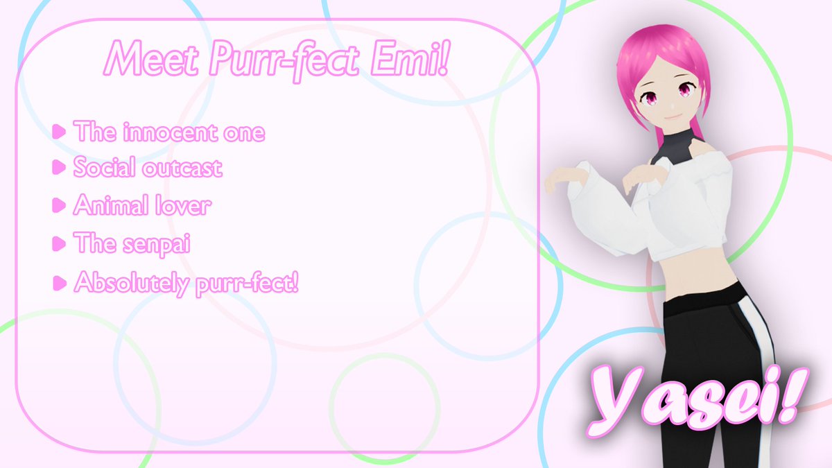 YaseiRoblox's tweet photo. The one and only pink-haired Emi!
#YaseiRoblox #Roblox #RobloxDev https://t.co/sGwwu0LboG