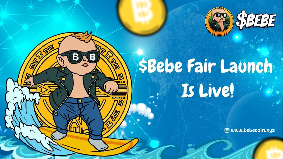 BebeCoinXyz's tweet photo. Dive into the adorable world of $Bebe on https://t.co/7pfGbzzKCW. 

Join us and be part of the most fun crypto adventure! 🌟👶 

#BebeCoin #MemeCoin https://t.co/icKH1UnGuQ