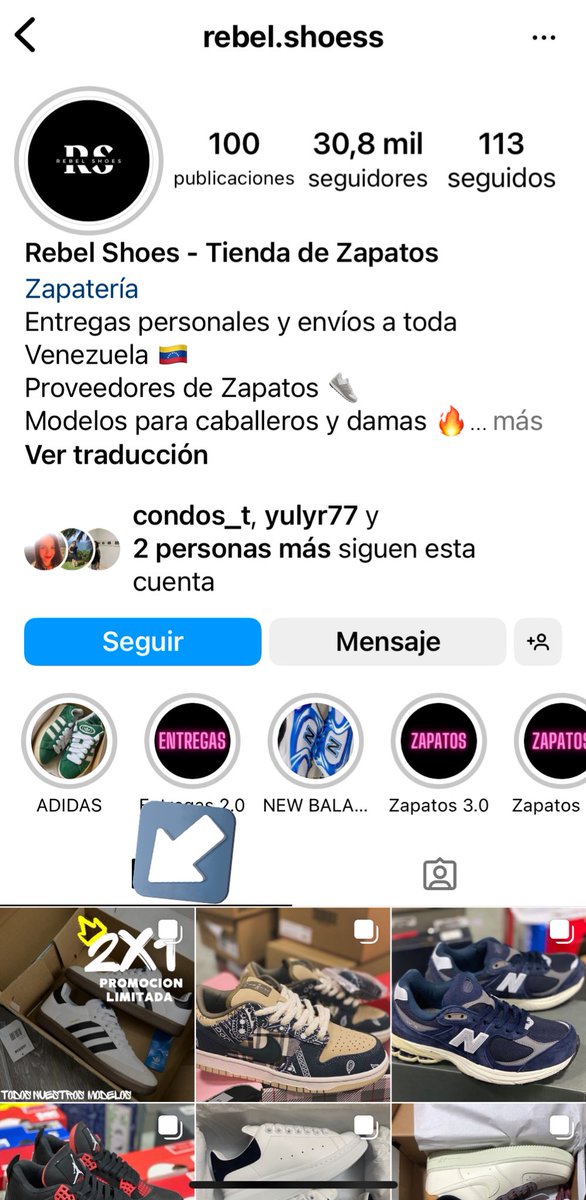 AlexaGomezDos's tweet photo. #DenunciaPública La administradora de la cuenta de Instagram Rebel Shoes, estafó a un muchacho, que estaba aprovechando una supuesta oferta de dos calzados por el precio de uno. El chico hace el contacto por directo, le pasan los datos del pago móvil, a nombre de una señora llamada Alexandra Larez , CI. 32.175.114, el chico hace el pago correspondiente al cambio de $45 e inmediatamente dejaron de contestarle. Sus amigos que también iban a comprar, empezaron a escribirle a la cuenta, ellos de inmediato le pasaron los datos de pago móvil, pero apenas le dijeron que había dejado de responderle a su compañero, también dejaron de responderles. Yo les escribí para apoyarlos y nunca me respondieron, porque obviamente mi cuenta es grande en Instagram y no les conviene joder si no a cuentas que tengan menos alcance. Analizando la cuenta vi que ha tenido dos cambios de nombre, que no tienen un WhatsApp afiliado para comprar directamente que en su mayoría tienen las tiendas ya sean físicas o virtuales y lo más llamativo, es que no permite ser etiquetado en sus historias. Se supone que las empresas que venden productos o servicios, les conviene la recomendación de sus clientes. Este simplemente los limita, porque sabe que los estafados van a mencionarlos. El chico estará haciendo la denuncia formal en el CICPC, porque no se trata de la cantidad de dinero que tampoco son dos bolívares, sino que se evite que siga estafando a más personas. De hecho, yo me puse a comentarle en sus fotos a todos los que preguntaban precios, que son unas estafadores y aunque no fue directamente, tengo esta denuncia, la cual les hago llegar para evitar que caigan en este tipo de fraudes. Les dejo la página de Instagram si gustan pueden reportarla por favor y le dejo los datos de la señora Alexandra Larez, responsable de recibir el pago . Muchas gracias 🙏🏼