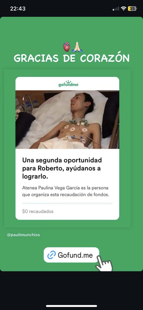 valeria_bs's tweet image. Amigos de Twitter, si no tienen posibilidad de donar $$ me pueden apoyar con un RT.

 Una segunda oportunidad para Roberto, ayúdanos a lograrlo. gofund.me/dc2f6b4b