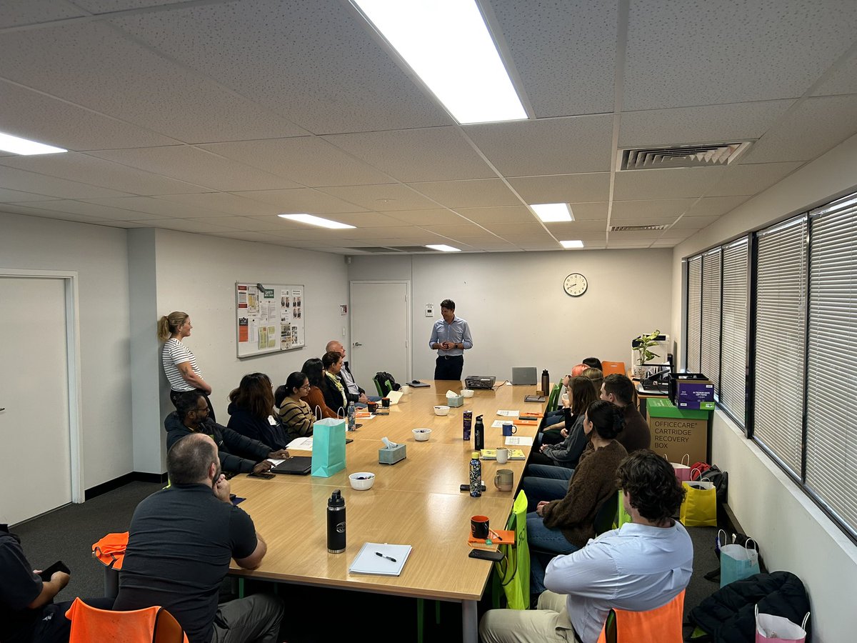 Kicking off the annual InterGrain PhD conference with a tour of our facilities in Perth. 11 out 15 InterGrain supported PhD candidates are in attendance and each will present on their research over the next two days 🔬.